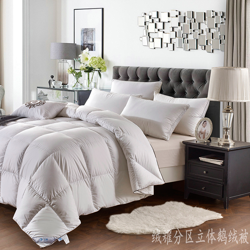 絨耀分區立體鵝絨被